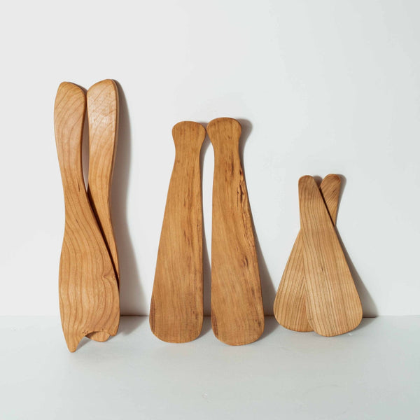 Cherry Wood Salad Server