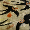 Silk Velvet Cushion N. 744 - Cranes