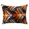 Silk Velvet Cushion N. 760 - Black