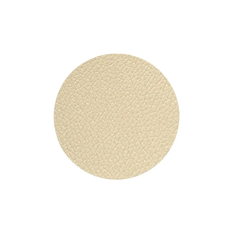 Curve Leather Placemats - Gold