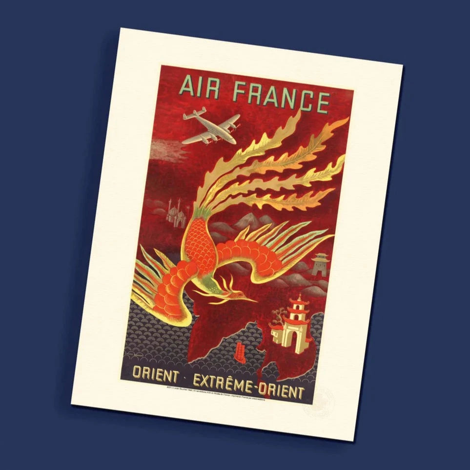Poster - Air France Extreme Orient (Phoenix)