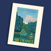 Poster - Air France Canada (Rockies)