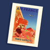 Poster - Air France Paris > Mexico