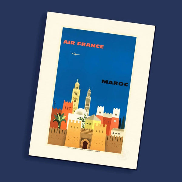 Poster - Air France Maroc