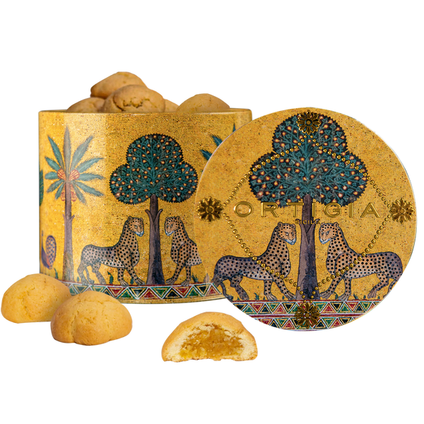 Mandarin Dolcetti in Sahara Tin