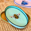 Handpainted Iron Tray - Bumblebee