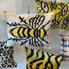 Silk Velvet Cushion N. 571 - BumbleBee