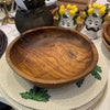 Live Edge Teak Wood Bowl