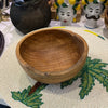 Live Edge Teak Wood Nesting Bowls