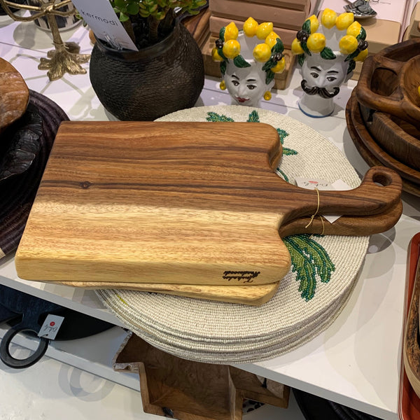 Live Edge Walnut Board with Handle