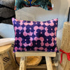 Silk Velvet Cushion N. 687 - Purple