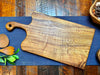 Live Edge Walnut Board with Handle
