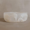 Modern Resin Bowl - Oat Marble