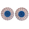 Sicilia Dessert Plates Set of 2 - Blue