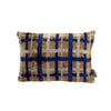 Silk Velvet Cushion N. 639 - Blue