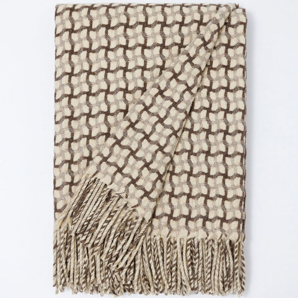 Gathering Throw - Warm Grey