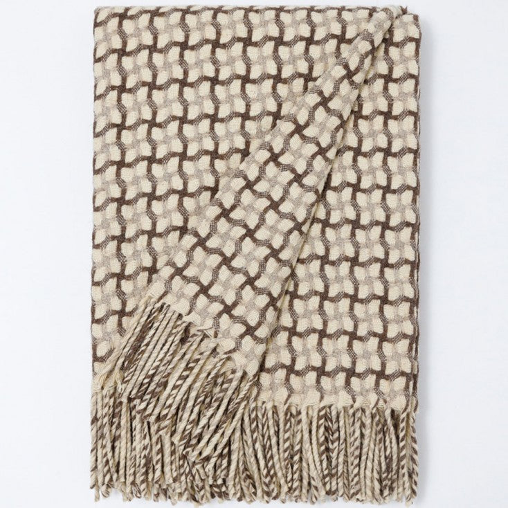 Gathering Throw - Warm Grey