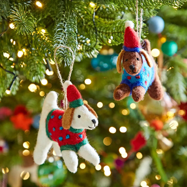 Felt Ornament - Dog