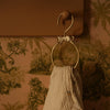 Jenna Leopard Brass Hanger