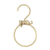 Jenna Leopard Brass Hanger