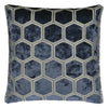 Manipur Velvet Cushion - Midnight