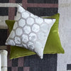 Manipur Velvet Cushion - Oyster