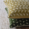 Marquise Velvet Cushion - Fern