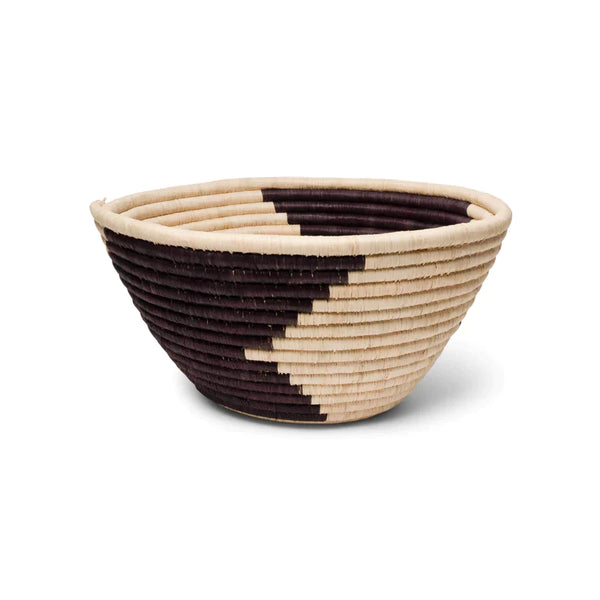 Kasese Wide Basket - ZigZag