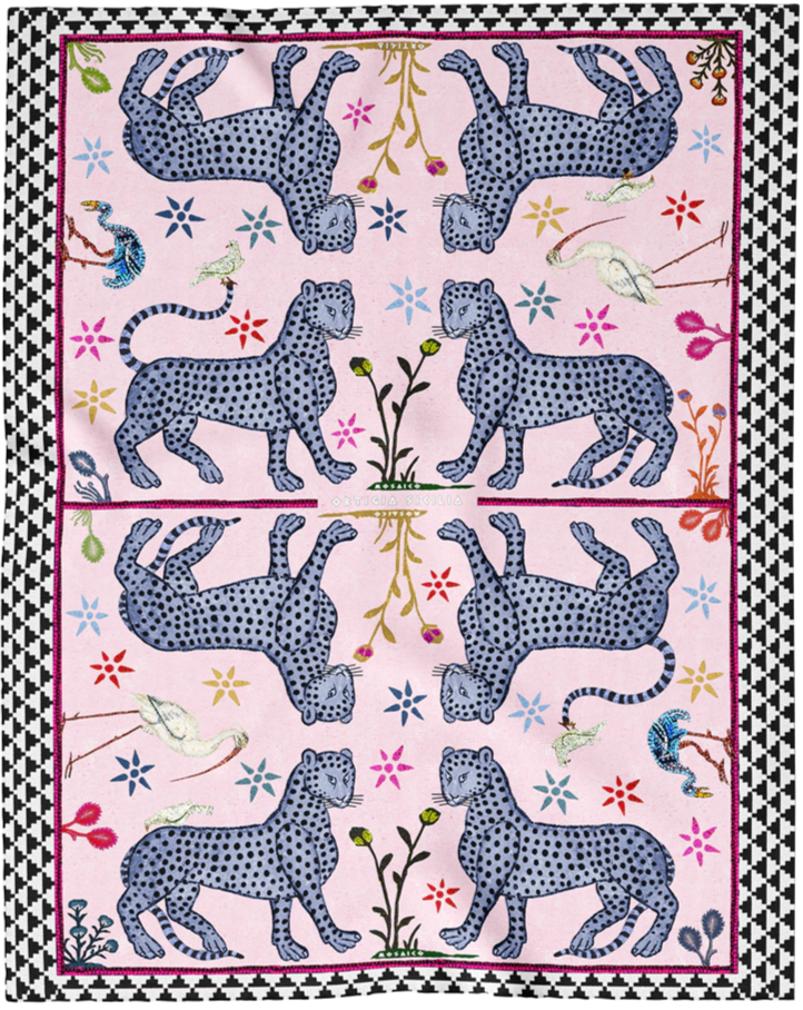 Mosaico Pareo / Scarf - Pink