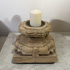 Vintage Pillar Candle Holder