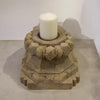 Vintage Pillar Candle Holder