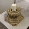 Vintage Pillar Candle Holder