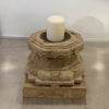 Vintage Pillar Candle Holder