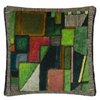 Raku Patchwork Velvet Cushion