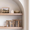 Salvaged Elm Wood Stool - Little