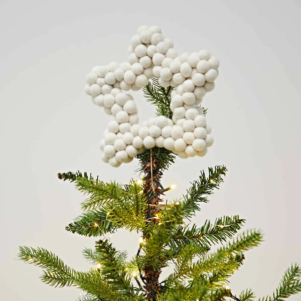 Felt Tree Topper - Natural