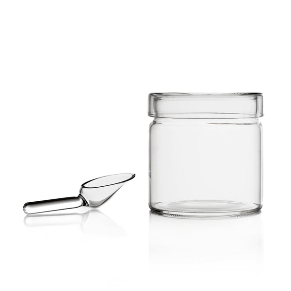 piuma sugar pot with spoon ichendorf