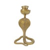 Dakota brass snake candle holder | Doing Goods