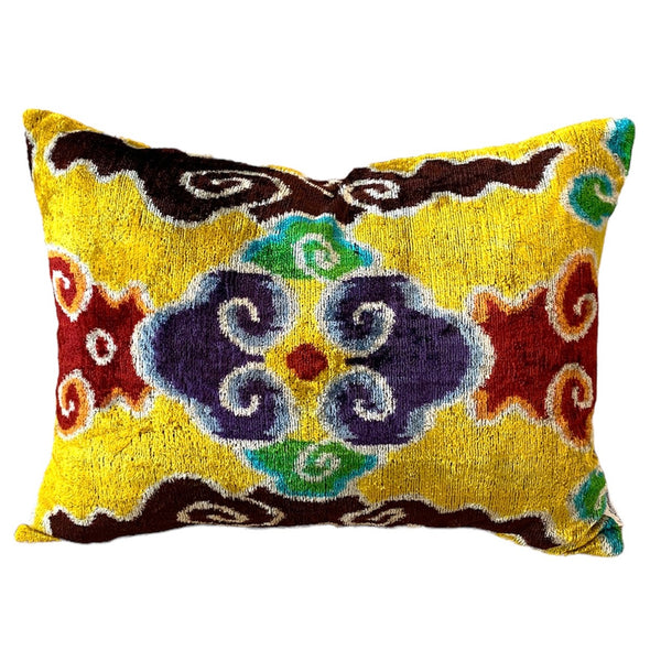 Silk Velvet Cushion N. 487 - Clouds