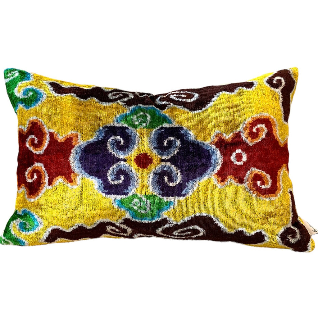 Silk Velvet Cushion N. 487 - Clouds