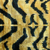 Silk Velvet Cushion N. 584 - Tiger Stripe