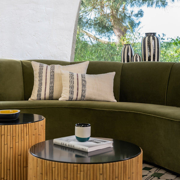 jasmin pillow in off white