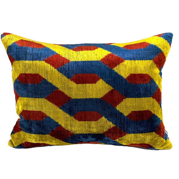 Silk Velvet Cushion N. 671 - SALE