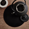 black leather trivet by linddna at details by mr k
