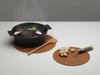 leather trivet by linddna at details by mr k