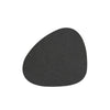 Hippo Leather Curve Coaster Black