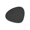 Curve Leather Placemats - Black