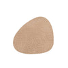 Curve Leather Placemats - Sand