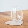 Curve Leather Placemats - Sand