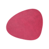 Curve Leather Placemats - Raspberry